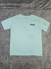 Comfort Colors Jeep Dog Graphic T Shirt XL Wrangler Off Road Outdoors Tee