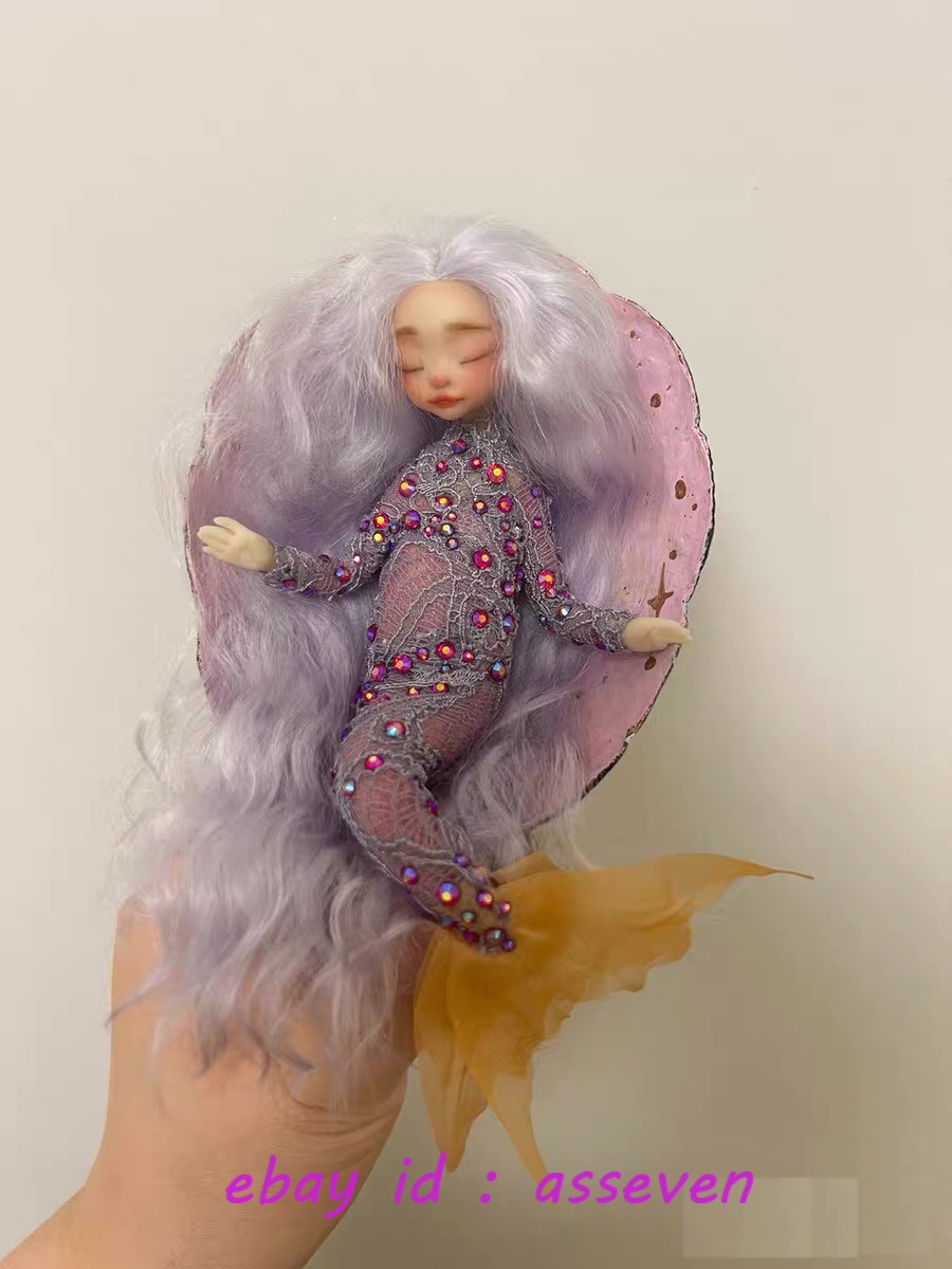 Modelo de figura coleccionable Mermai artista ruso hecho a mano en stock
