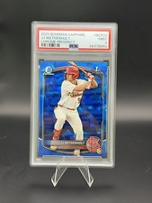 2025 Bowman Sapphire Edition - Chrome Prospects JJ Wetherholt #BCP-22 (RC)