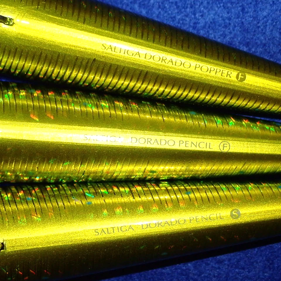 JDM Discontinued Lure DAIWA SALTIGA DORADO PENCIL14 SLIDER14 POPPER14 Set of 9 - Image 4 of 4