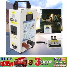 Portable Hand Crank Generator Emergency Power Supply Charger Camping Outdoor USA