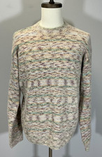 A.P.C. Bastian Men's Size XL Beige Wool Sweater NWT