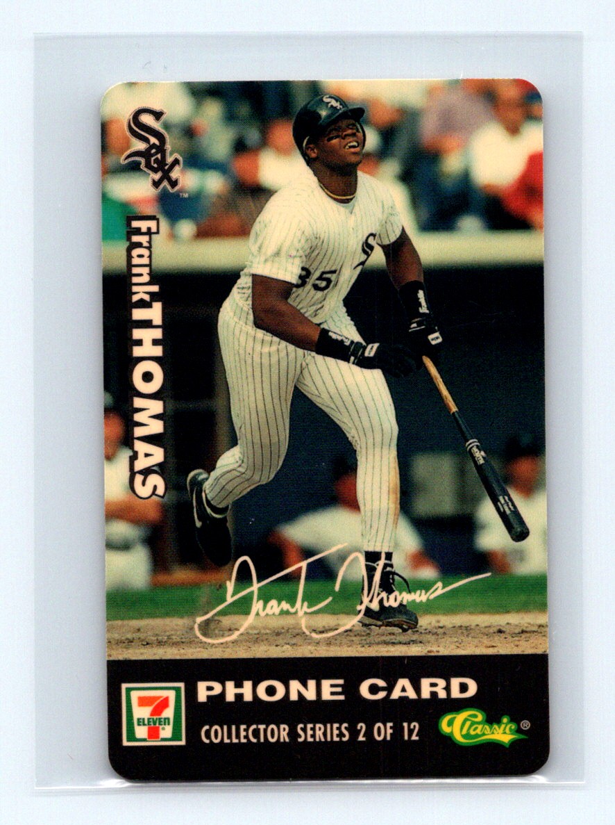 1996 Classic 7-Eleven Phone Cards #2 Frank Thomas