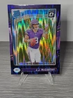 2024 Panini Donruss Optic - Rated Rookie J.J. McCarthy #235 Purple Shock Prizm