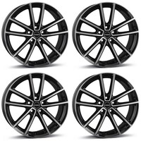 4 Borbet Felgen W 8.0X20 ET45 5X108 Swpgl FüR DS DS7