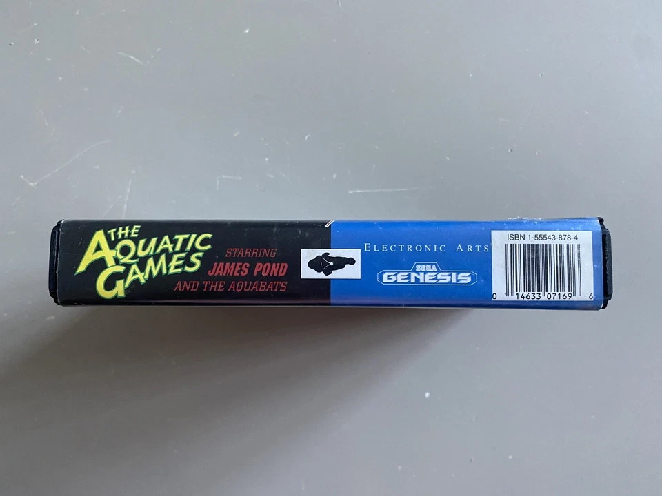The Aquatic Games starring James Pond, Sega Genesis Megadrive, NTSC Complete - Image 4 of 4