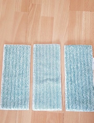 3 VORWERK MF 100 Tücher für den Fensterreiniger original 