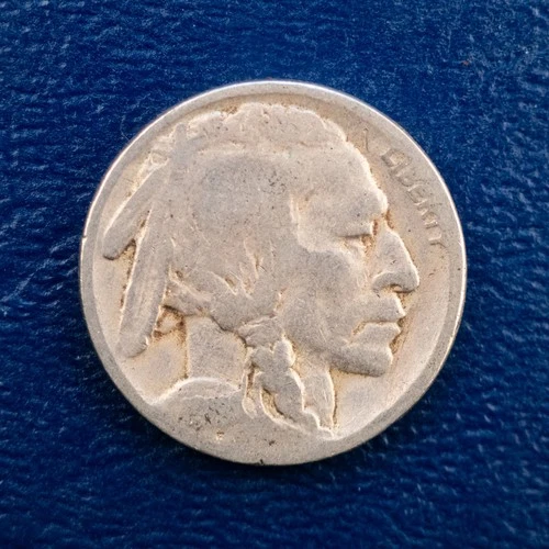 1918 Buffalo Nickel, G Condition, Early Indian Head Five Cents D177