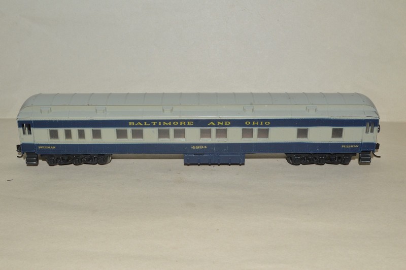 HO scale Athearn Baltimore & Ohio RR heavyweight passenger car train KD's