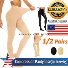 Women's Shaping Tights Compression Pantyhose Stockings Varicose Veins S-XXL US