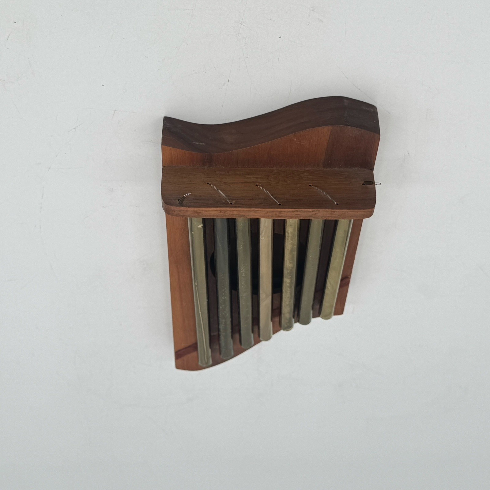 VINTAGE WOODEN DOOR HARP CHIME HANDCRAFTED