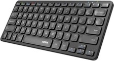 Universal Multi-Device Bluetooth Keyboard Ultra Slim and Compact Wireless Blu...