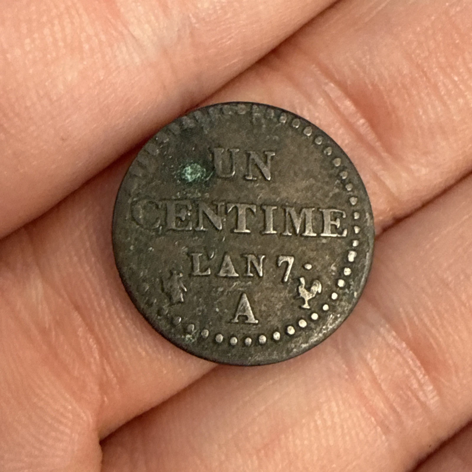 Monnaie De Un Décime A Dupré L’an 7 Paris