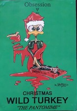 Obession inc"wild turkey" 21.12.92 @ Madison's nightclub Bournemouth rave flyer