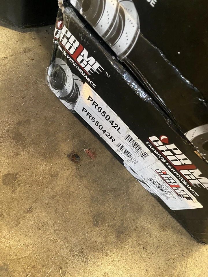 Prime Choice Drilled And Slotted Rotor Set (PR65041 - PR65042) - Image 3 of 3