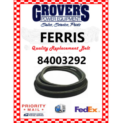FERRIS ISX3300 72'' Mower Deck Main Belt Replacement belt. # 84003292 was 5105035