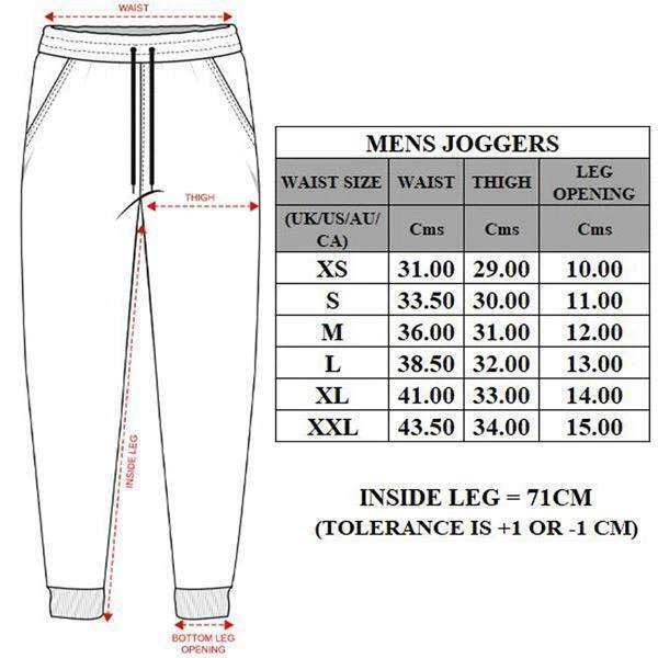 Enzo Hombre Pantalón de Chándal Cargo Corte Normal Polar Cintura Ajustable - Imagen 2 de 2