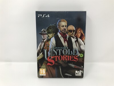 Lovecraft's Untold Stories - Collector's Edition - Sony Playstation 4 PS4 - RARE
