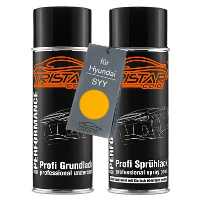Autolack Spraydosen Set für Hyundai SYY Sunflower Sun Flower Grundlack Basislack