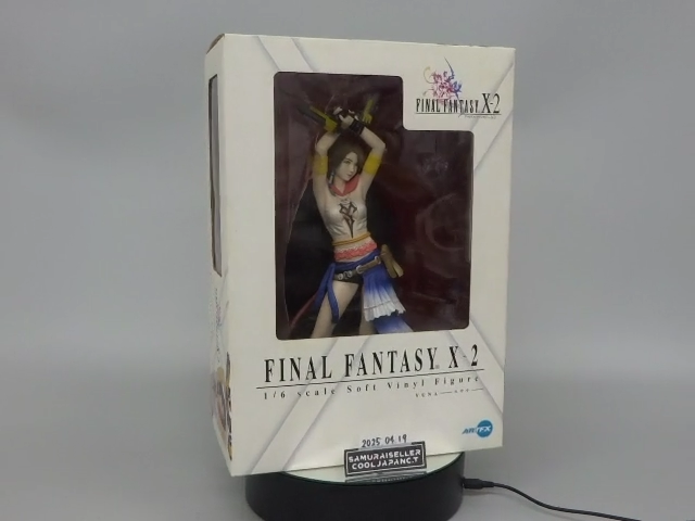 FINAL FANTASY X-2 Yuna 1/6フィギュア Final fantasy X-2 YUNA 1/6 scale soft vinyl statue figure