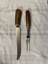 Set forchetta coltello intaglio vintage SHEFFIELD The Miracle Worker