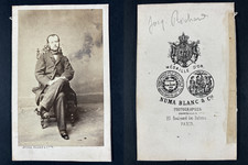 Numa, Paris, Jacques Richard Vintage cdv albumen print.