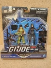 2014 Hasbro GI Joe 50th Social Clash Lady Jaye & Baroness 3.75" Figures Set NEW