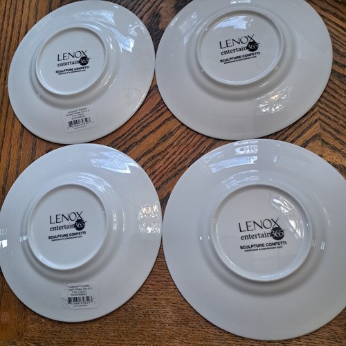 Lenox Skulptur Konfetti 7 1/4" Teller 4er Set - Bild 6 von 10