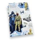 Pottery Barn Kids x Star Wars Empire Strikes Back Cotton Twin Flat Bed Sheet