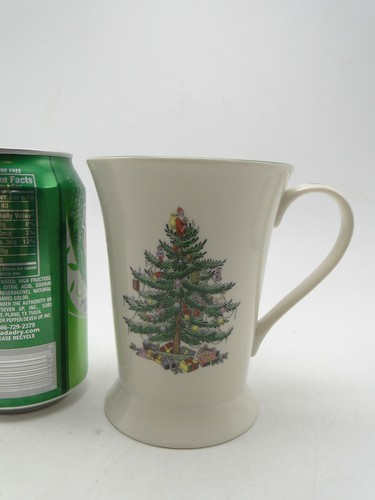 Spode green trim Christmas Tree 13oz Porcelain Cofee Mug Cup(s) 4¾in high - Picture 7 of 8