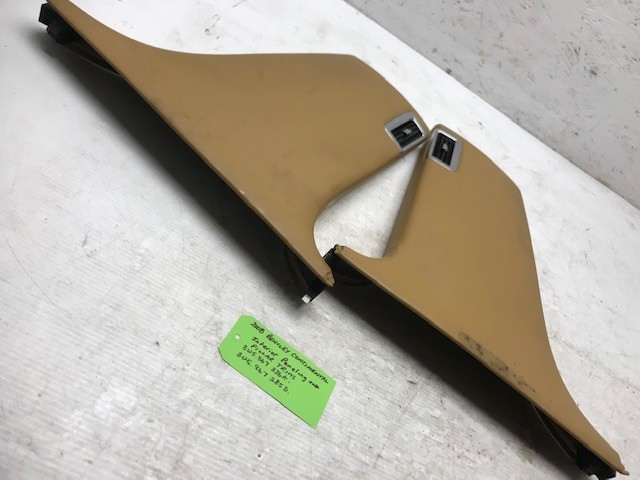 06 07 08 BENTLEY CONTINENTAL FLYING SPUR LEFT RIGHT B PILLAR INTERIOR TRIM PANEL