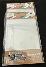 Simple Stories SN P Studio Photo Flip Pockets-Various Sizes Available