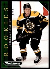2017-18 Upper Deck Parkhurst Rookies Previews Charlie McAvoy #PR-4 R17