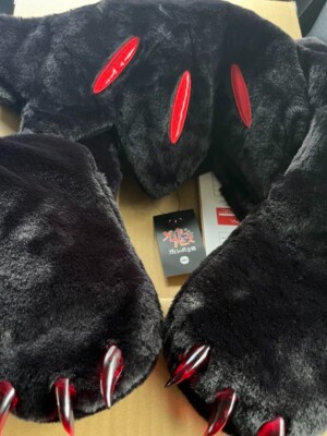 QOOZA × Made in Abyss Faputa Fur Hat Q0093 Color Black