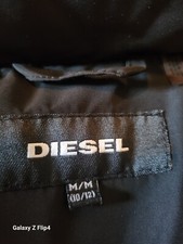 Boys DIESEL COAT , WITH zip Off Hood. SIZE M 10 - 12 , 6 Pockets