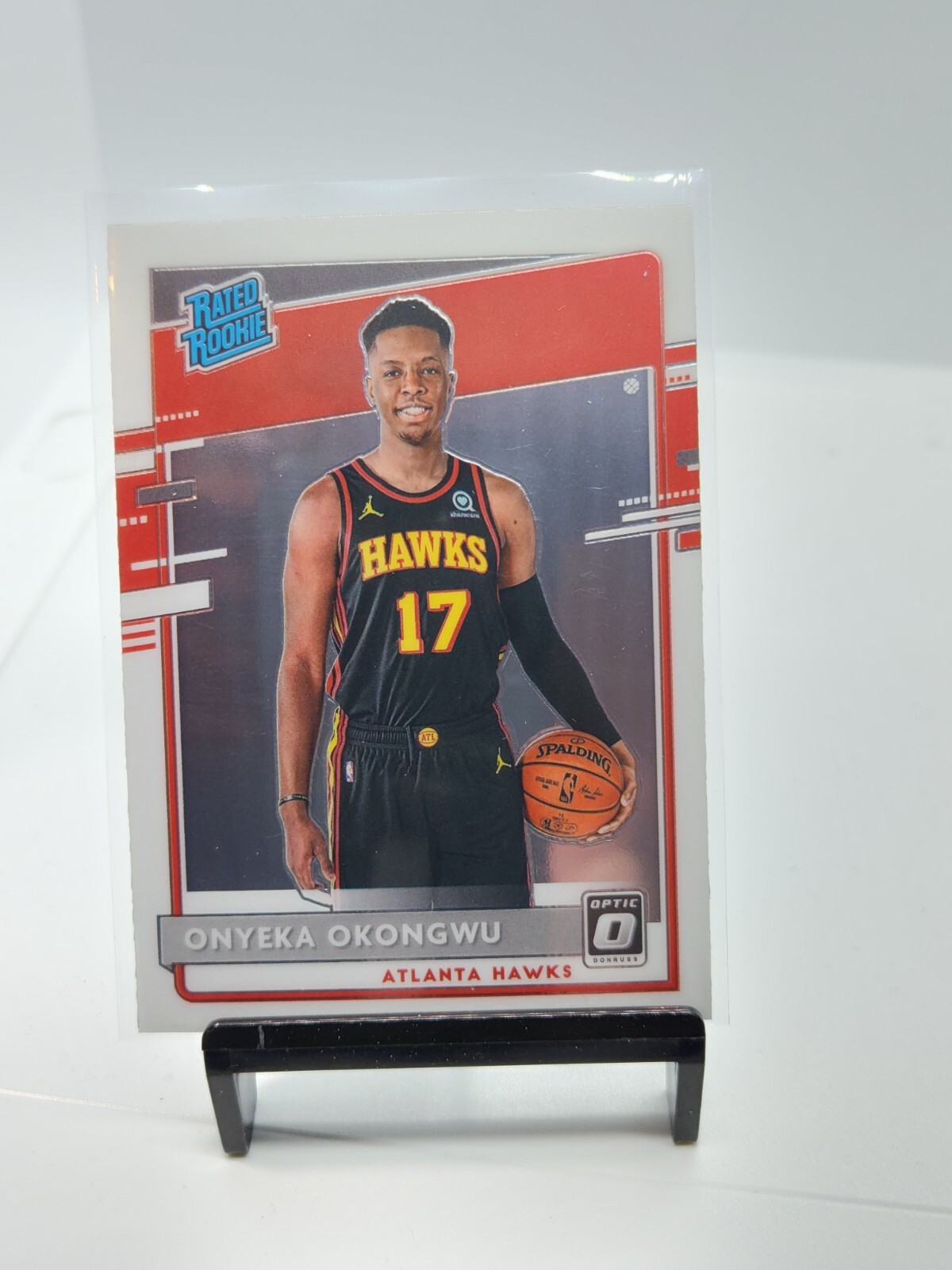 2020-21 Panini Donruss Optic Onyeka Okongwu Rated Rookie Atlanta Hawks #156