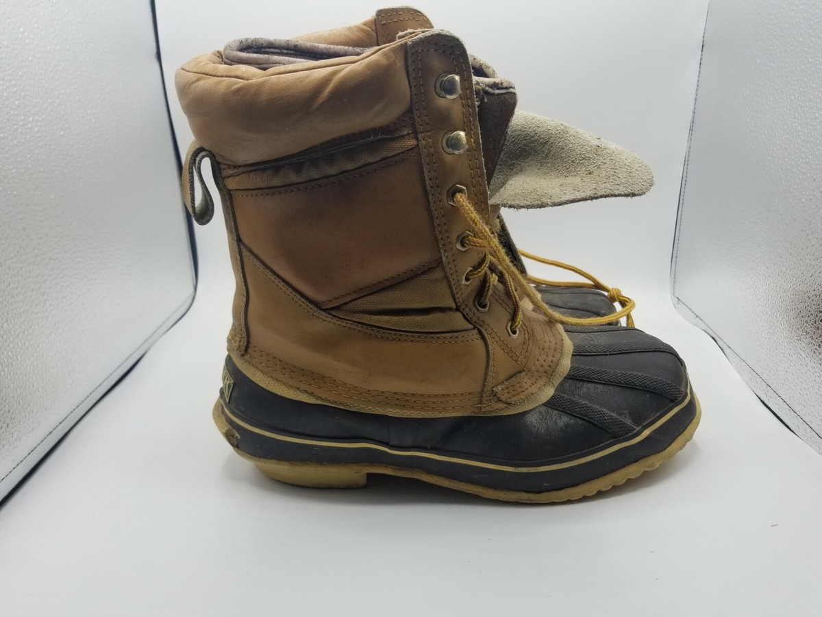 RANGER THERMOLITE PACBOOTS MENS SIZE 9 LIKE NEW  TOGGLE LACES MINT TREAD CLEAN Ranger Mens Snow Winter Boots Lace-Up Mid-Calf Thermolite  main image 4