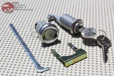 Camaro Firebird Impala Pontiac Glove Box Door Trunk Lock Set Oem Pear Head Keys