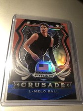 Lamelo Ball 2020 Prizm Red White Blue Prizm Sp Rookie Crusade