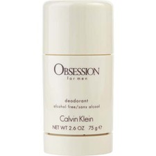Calvin Klein Obsession Alcohol Free Deodorant Stick for Men 2.6 Oz
