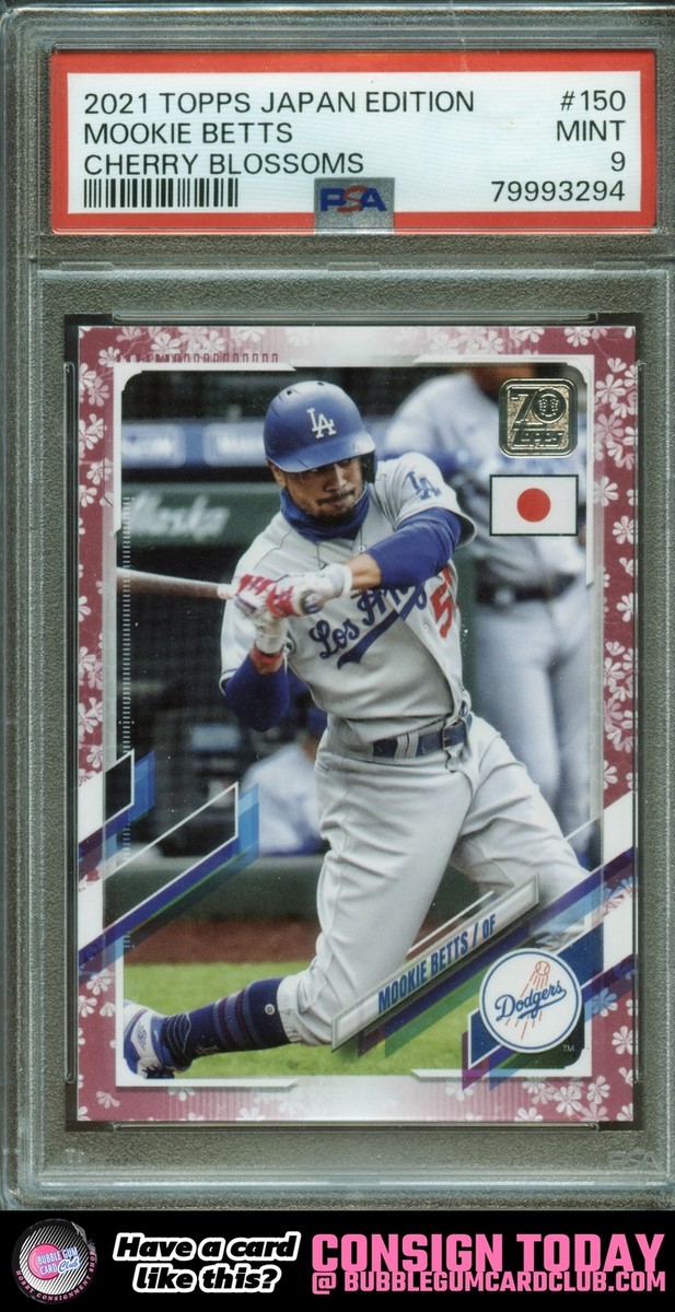 Mookie Betts 桜パラレルTOPPS Japan Editio /99