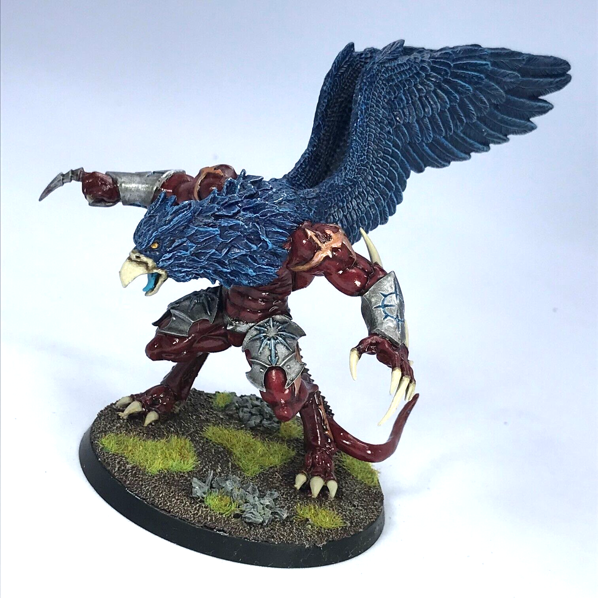 Daemon Prince Disciples of Tzeentch Chaos - Painted - Warhammer