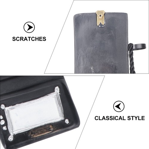 1pc Retro Craft Wall-set Telephone Model Vintage Home Ornaments for Bar Shop - Zdjęcie 4 z 11
