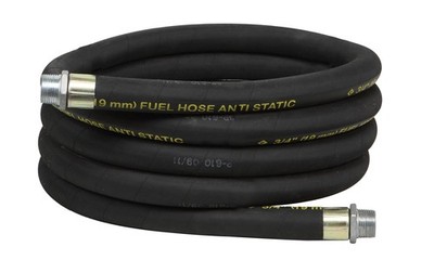 Groz 44078 1'' Fuel Hose, Anti-Static, Gasoline and Fuel Transfer, 1'' ID, with...