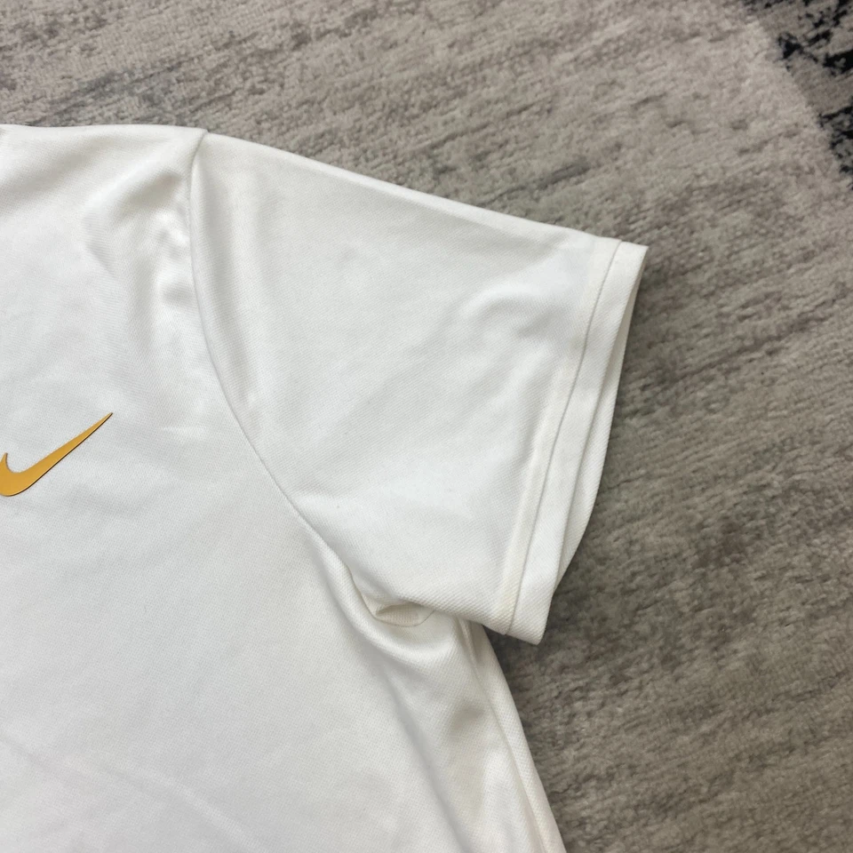 Рубашка поло Nike Dry Court Advantage XL белая Swoosh Challenge 887501 с лезвием мужская - Изображение 4 из 4