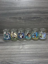Welch’s Dr Seuss 1996 Jelly Jar Glasses Limited Edition 6/6 Vintage