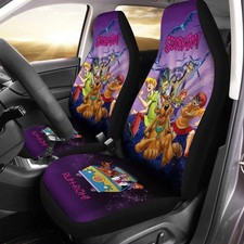 Scooby-doo Cartoon Custom Car Seat Covers Tn1517 Scooby-doo Cartoon Custom Car Seat Covers Tn1517