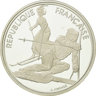 Monnaie, France, 100 Francs, 1990, Paris, FDC, Argent, Gadoury:C13, KM:984 - Photo 1/2