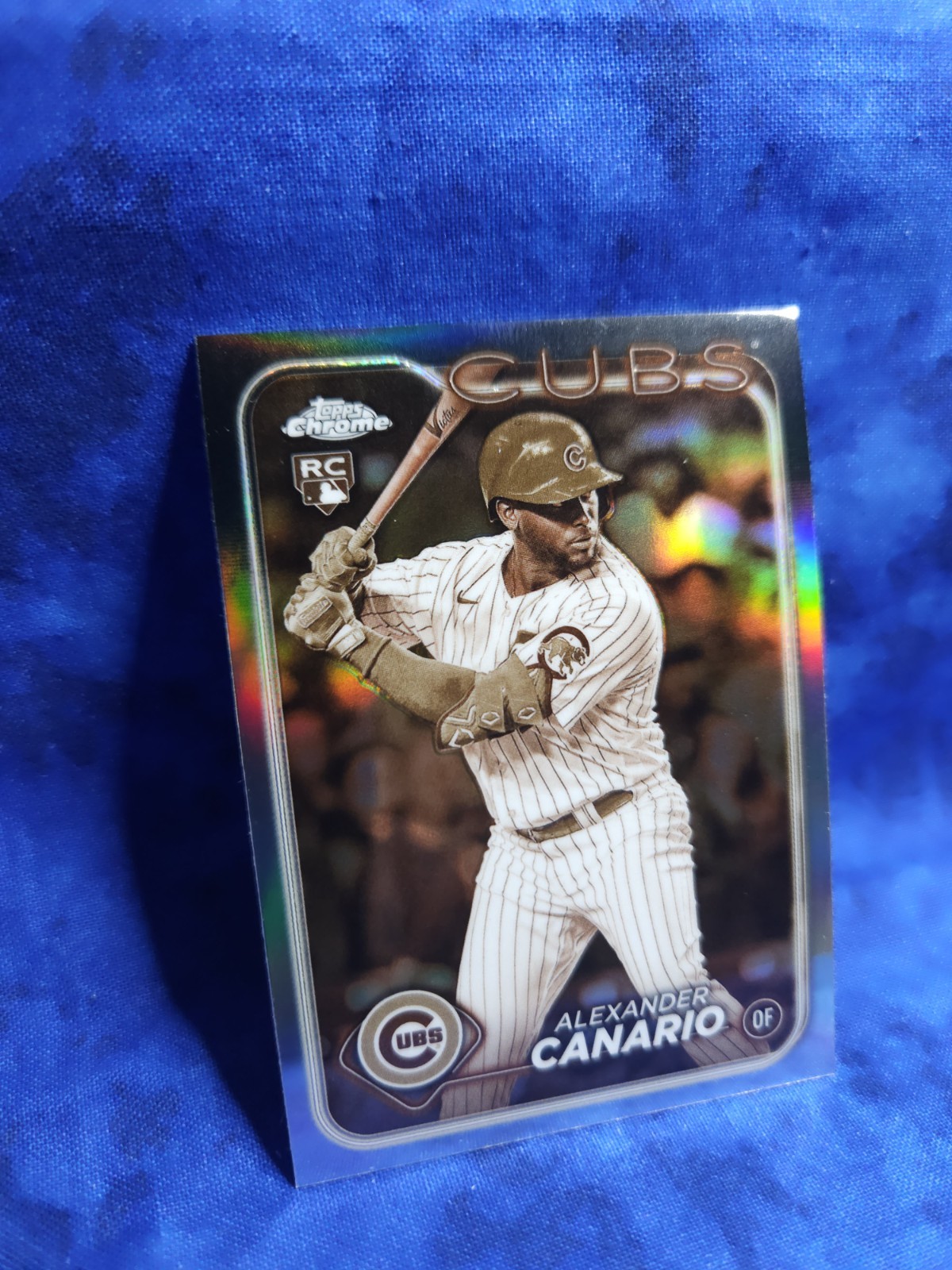 2024 Topps Chrome - Alexander Canario #174 Sepia Refractor (RC)
