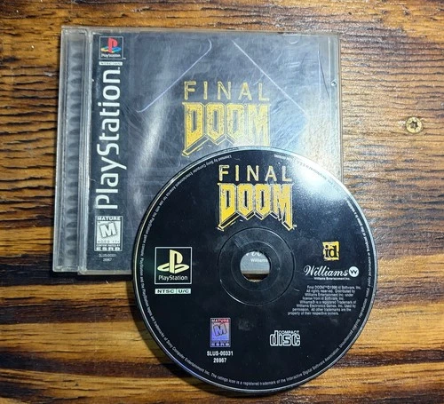 Final Doom (Sony PlayStation 1, 1996) PS1 Complete CIB with Manual Tested